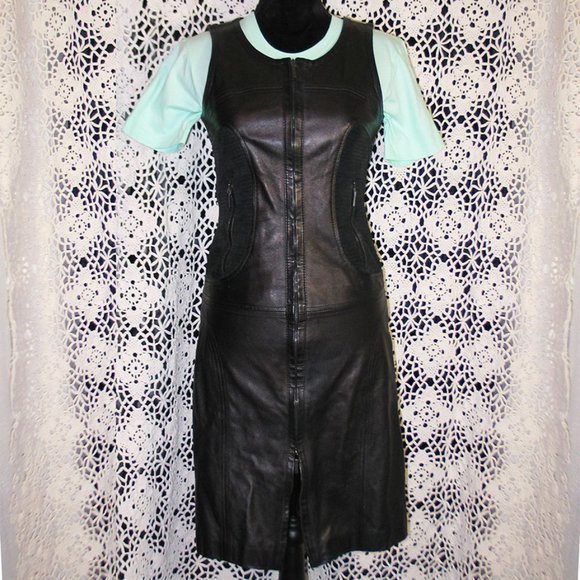 Hugo Boss Authentic Leather dress D0050 - Picture 1 of 2